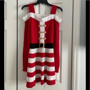 Christmas sweater dress